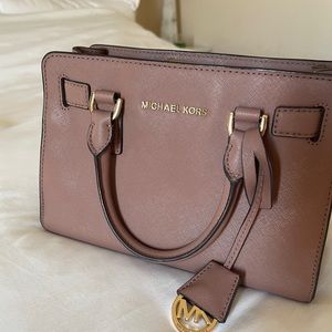 Michael Kors dusty rose purse